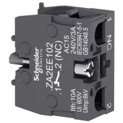   Schneider Electric ZA2EE102 Harmony Easy Series Ø22 Érintkező blokk, 1NC