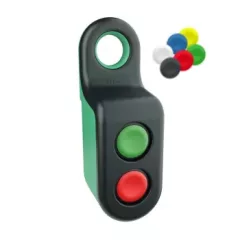   Schneider Electric ZBRM22A0 Harmony komplett mobil tokozatos vezetéknélküli nyomógomb, 2db 1 impulzusos nyomógomb, 6 színű tető