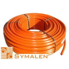   Symalen M16 hajlékony narancssárga halogénmentes védőcső 16/12mm, 750 N nyomásállóság, (PE) polietilén Swiss Made 100fm/tekercs