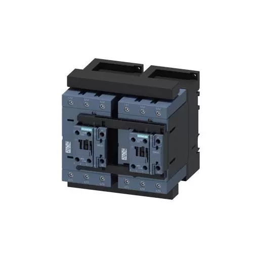 Siemens, Sirius, 3RA2345-8XB30-1AG2, 3RA23458XB301AG2, Forgásirányváltó mágneskapcsoló, 37Kw/80A (400V, AC3), 110V AC 50/60 Hz vezerlés, csavaros csatlakozás, S3 méret, Sirius (Siemens 3RA2345-8XB30-1AG2)