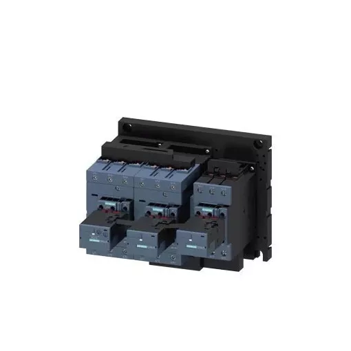 Siemens, Sirius, 3RA2444-8XF32-1NB3, 3RA24448XF321NB3, Csillag-delta motorindító, 55Kw/115A (400V, AC3), 20..33V DC vezerlés, csavaros csatlakozás, S3 méret, Sirius (Siemens 3RA2444-8XF32-1NB3)