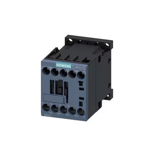 Siemens 3RH2140-1AV00, Segédkontaktor 10A, 400V AC 50/60 Hz vezerlés, 4 Záró érintkező, csavaros csatlakozás (Segédkapcsoló 3RH21401AV00)