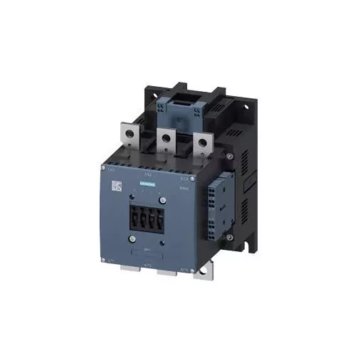Siemens, Sirius, 3RT1064-2AV36, 3RT10642AV36, Mágneskapcsoló, 110Kw/225A (400V, AC3), 380..420V AC/DC 50/60 Hz vezerlés, 2Z+2Ny segédérintkezővel, rugós csatlakozás, S10 méret, Sirius (Siemens 3RT1064-2AV36)
