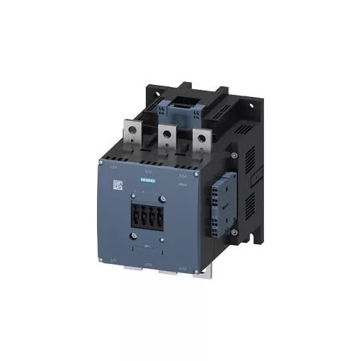 Siemens, Sirius, 3RT1075-2AT36, 3RT10752AT36, Mágneskapcsoló, 200Kw/400A (400V, AC3), 575..600V AC/DC 50/60 Hz vezerlés, 2Z+2Ny segédérintkezővel, rugós csatlakozás, S12 méret, Sirius (Siemens 3RT1075-2AT36)