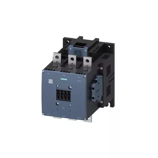 Siemens, Sirius, 3RT1076-6AU36, 3RT10766AU36, Mágneskapcsoló, 250Kw/500A (400V, AC3), 240..277V AC/DC 50/60 Hz vezerlés, 2Z+2Ny segédérintkezővel, csavaros csatlakozás, S12 méret, Sirius (Siemens 3RT1076-6AU36)