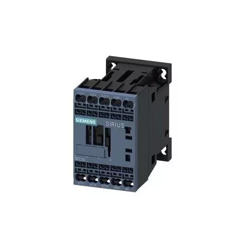 Siemens, Sirius, 3RT2016-2AD02, 3RT20162AD02, Mágneskapcsoló, 4Kw/9A (400V, AC3), 42V AC 50/60 Hz vezerlés, 1Ny segédérintkezővel, rugós csatlakozás, S00 méret, Sirius (Siemens 3RT2016-2AD02)
