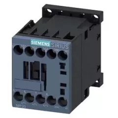   Siemens, Sirius, 3RT2017-1BP42, 3RT20171BP42, Mágneskapcsoló, 5,5Kw/12A (400V, AC3), 230V DC vezerlés, 1Ny segédérintkezővel, csavaros csatlakozás, S00 méret, Sirius (Siemens 3RT2017-1BP42)