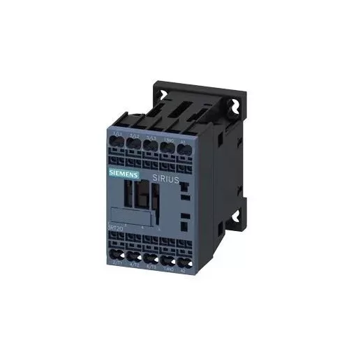 Siemens, Sirius, 3RT2017-2AP01, 3RT20172AP01, Mágneskapcsoló, 5,5Kw/12A (400V, AC3), 230V AC 50/60 Hz vezerlés, 1Z segédérintkezővel, rugós csatlakozás, S00 méret, Sirius (Siemens 3RT2017-2AP01)