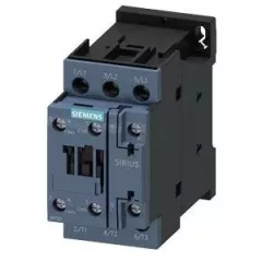  Siemens, Sirius, 3RT2026-1AM20, 3RT20261AM20, Mágneskapcsoló, 11Kw/25A (400V, AC3), 208V AC 50/60 Hz vezerlés, 1Z+1Ny segédérintkezővel, csavaros csatlakozás, S0 méret, Sirius (Siemens 3RT2026-1AM20)