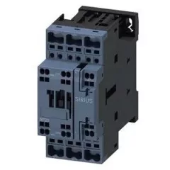   Siemens, Sirius, 3RT2027-2AP60, 3RT20272AP60, Mágneskapcsoló, 15Kw/32A (400V, AC3), 220V AC 50 Hz vezerlés, 1Z+1Ny segédérintkezővel, rugós csatlakozás, S0 méret, Sirius (Siemens 3RT2027-2AP60)
