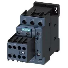   Siemens, Sirius, 3RT2028-1AV04, 3RT20281AV04, Mágneskapcsoló, 18,5Kw/38A (400V, AC3), 400V AC 50 Hz vezerlés, 2Z+2Ny segédérintkezővel, csavaros csatlakozás, S0 méret, Sirius (Siemens 3RT2028-1AV04)