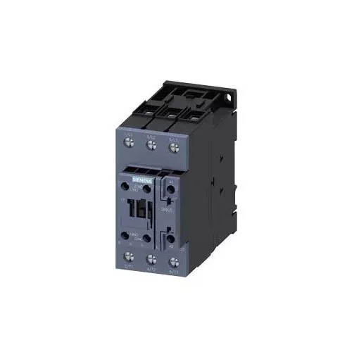 Siemens, Sirius, 3RT2036-1AG20, 3RT20361AG20, Mágneskapcsoló, 22Kw/50A (400V, AC3), 110V AC 50/60 Hz vezerlés, 1Z+1Ny segédérintkezővel, csavaros csatlakozás, S2 méret, Sirius (Siemens 3RT2036-1AG20)