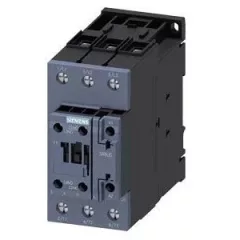   Siemens, Sirius, 3RT2038-1AB00, 3RT20381AB00, Mágneskapcsoló, 37Kw/80A (400V, AC3), 24V AC 50 Hz vezerlés, 1Z+1Ny segédérintkezővel, csavaros csatlakozás, S2 méret, Sirius (Siemens 3RT2038-1AB00)