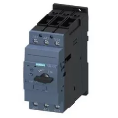   motorvédő kapcsoló 32-40A, S2 méret, 20. osztály, csavaros csatlakozás, motorteljesítmény 18,5 kW, forgókapcsolós vezerlés, Sirius (Siemens 3RV2031-4UB10)