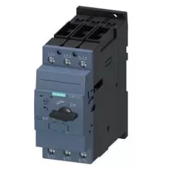   motorvédő kapcsoló 42-52A, S2 méret, 10. osztály, csavaros csatlakozás, motorteljesítmény 22 kW, forgókapcsolós vezerlés, Sirius (Siemens 3RV2031-4WA10)