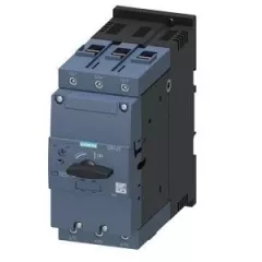   motorvédő kapcsoló 65-84A, S3 méret, 10. osztály, csavaros csatlakozás, motorteljesítmény 45 kW, forgókapcsolós vezerlés, Sirius (Siemens 3RV2041-4RA10)