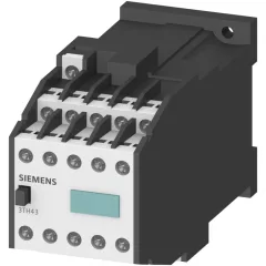   Siemens 3TH4310-0BW4, Segédkontaktor 10A, 48V DC vezerlés, 10 Záró érintkező, csavaros csatlakozás (Segédkapcsoló 3TH43100BW4)