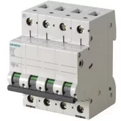   Siemens 5SL4432-6 kismegszakító 4P, 32A, B karakterisztika, 10 kA (Siemens 5SL44326)