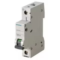   Siemens 5SL6114-7 kismegszakító 1P, 0,3A, C karakterisztika, 6 kA (Siemens 5SL61147)
