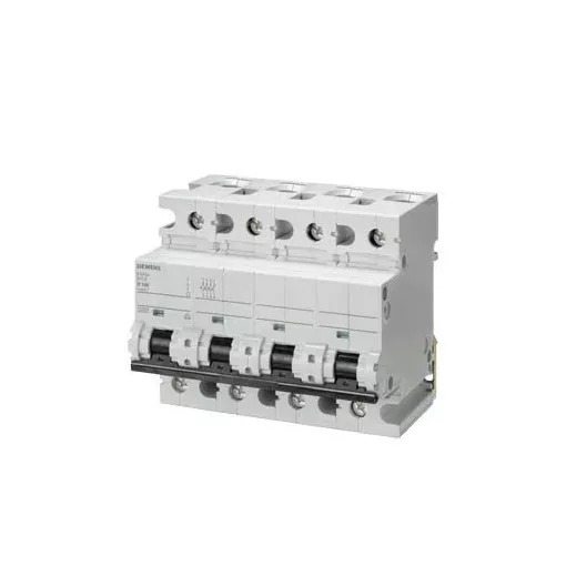 Siemens 5SP4491-8 kismegszakító 4P, 100A, D karakterisztika, 10 kA (Siemens 5SP44918)