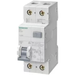   Siemens 5SU1356-6KK10 Áramvédős kismegszakító (Kombi Fi-relé) 1P+N, B karakterisztika 10A 30mA 6kA A osztály - 5SU13566KK10 - SENTRON