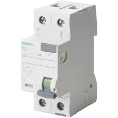   Siemens 5SV4316-0 áram-védőkapcsoló (Fi-relé), AC osztály, 2P, 63A, 30mA - 5SV43160 - SENTRON