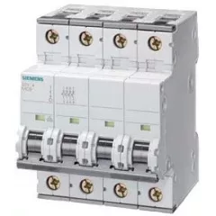   Siemens 5SY7625-8 kismegszakító 3P+N, 25A, D karakterisztika, 15 kA (Siemens 5SY76258)