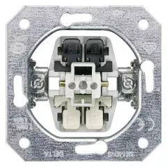   Siemens Delta 5TD2116 egypólusú nyomó (1Z) betét (N101), nulla csatlakozóval, burkolat és keret nélkül, süllyesztett 10A 250V ( 5TD2116)