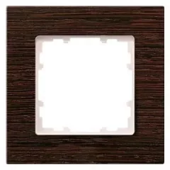   Siemens DELTA miro 5TG11010, 5TG1101-0 1-es wenge fa keret (Siemens 5TG11010 / 5TG1101-0)