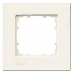   Siemens DELTA miro 5TG11113, 5TG1111-3 1-es elektrofehér keret (Siemens 5TG11113 / 5TG1111-3)