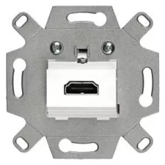   Siemens Delta 5TG20201, 5TG2020-1 HDMI type A csatlakozóaljzat szürke, burkolat és keret nélkül, süllyesztett, Delta ( 5TG20201, 5TG2020-1)