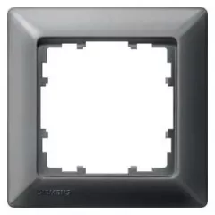   Siemens DELTA line 5TG25516, 5TG2551-6 1-es antracit keret (Siemens 5TG25516 / 5TG2551-6)