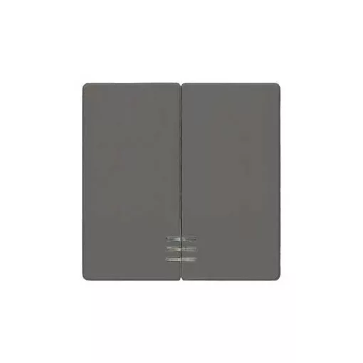 Siemens Delta i-system 5TG6224 2-es billentyű világítóablakkal antracit, Delta i-system ( 5TG6224)