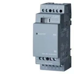   Siemens 6ED1055-1MA00-0BA2 LOGO! AM2 expansion module, PS/: 12/24 V DC, 2 AI, 0-10 V or 0/4-20 mA for LOGO! 8 (Siemens 6ED10551MA000BA2)