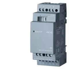   Siemens 6ED1055-1MM00-0BA2 LOGO! AM2 AQ expansion module, PS: 24 V DC, 2 AO, 0-10 V, 0/4-20 mA for LOGO! 8 (Siemens 6ED10551MM000BA2)