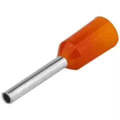   Tracon E020, érvéghüvely szigetelt, 0,5 mm2, narancs ( teljes hossz: 14 mm ) Tracon ( E020 )