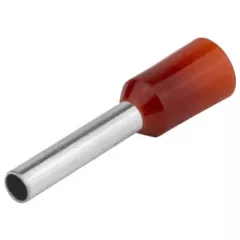   Tracon E114, érvéghüvely szigetelt, 1,5 mm2, piros ( teljes hossz: 16,4 mm ) Tracon ( E114 )