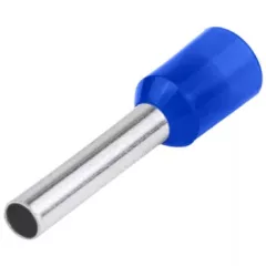   Tracon E117, érvéghüvely szigetelt, 2,5 mm2, kék ( teljes hossz: 19,2 mm ) Tracon ( E117 )