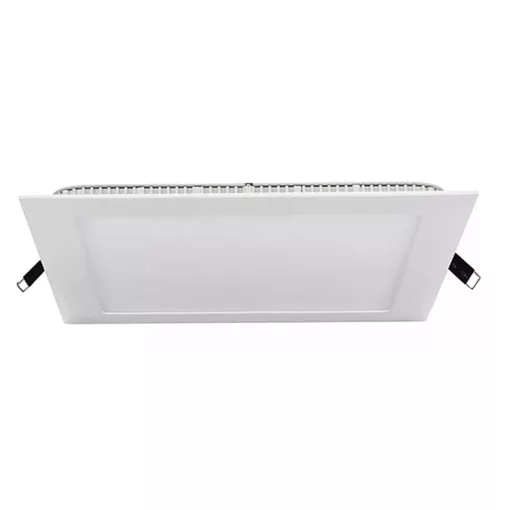 Tracon, LED-DLN-18NW, LED panel fehér kerettel, 18 W teljesítménnyel, 4000 K, 1300lm fényerővel, rugós rögzítővel, 225X225 mm, süllyeszthető, IP40 (Tracon LED-DLN-18NW)