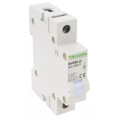   Tracon SLJL-AC230-F moduláris jelzőlámpa, 1db fehér leddel, 230V AC