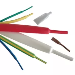   Tracon ZS016N, zsugorcső, vékonyfalú, 1,6/0,8 mm, 2:1 zsugorodás , natúr, 1 m-es Tracon (ZS016N)
