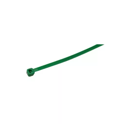 Tracon 170Z, Normál kábelkötegelő, zöld 203×3,6mm, D=2-52mm, PA6.6