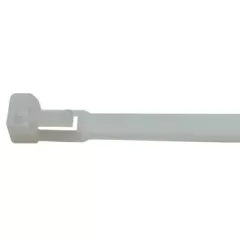   Tracon 280-NY, Nyitható kábelkötegelő, natúr 300×7.6mm, D=10-80m, PA6.6