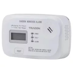   Tracon CO208A Szén-monoxid (CO) érzékelő 3 VDC (2x1,5V AA), >85 dB
