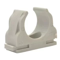 Tracon CSS-20, Csőrögzítő, sorolható klipsz D=20mm, PP