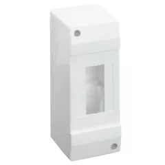   Tracon EDFK-2/1AN Műanyag kiselosztó, ajtó nélkül, 2 modul, IP40, falon kívüli