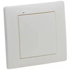   Tracon EFNY2 Rádiós jeladó nyomógomb, 2 csatornás, fali 3 VDC, 868,32 Mhz, 300 m