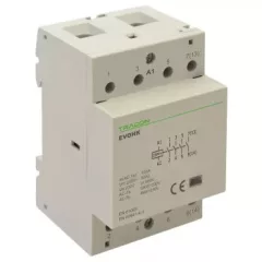   Tracon EVOHK4-40, Installációs kontaktor 230V, 50Hz, 3 Mod, 4×NO, AC1/AC7a, 40A,