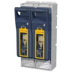   Tracon KETO-3-2/F, Szakaszolókapcsoló-biztosító, szerelőlapra, lapos csatlakozó 690VAC, 440VDC, 630A, 2P, NH3