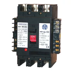   Tracon KM7-800/2, Kompakt megszakító, 230V AC feszültségcsökkenési kioldóval 3×230/400V, 50Hz, 800A, 65kA, 2×CO